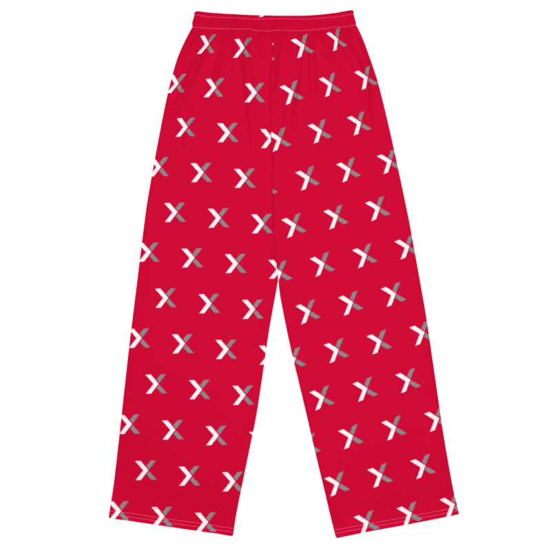 All-over print unisex wide-leg pants